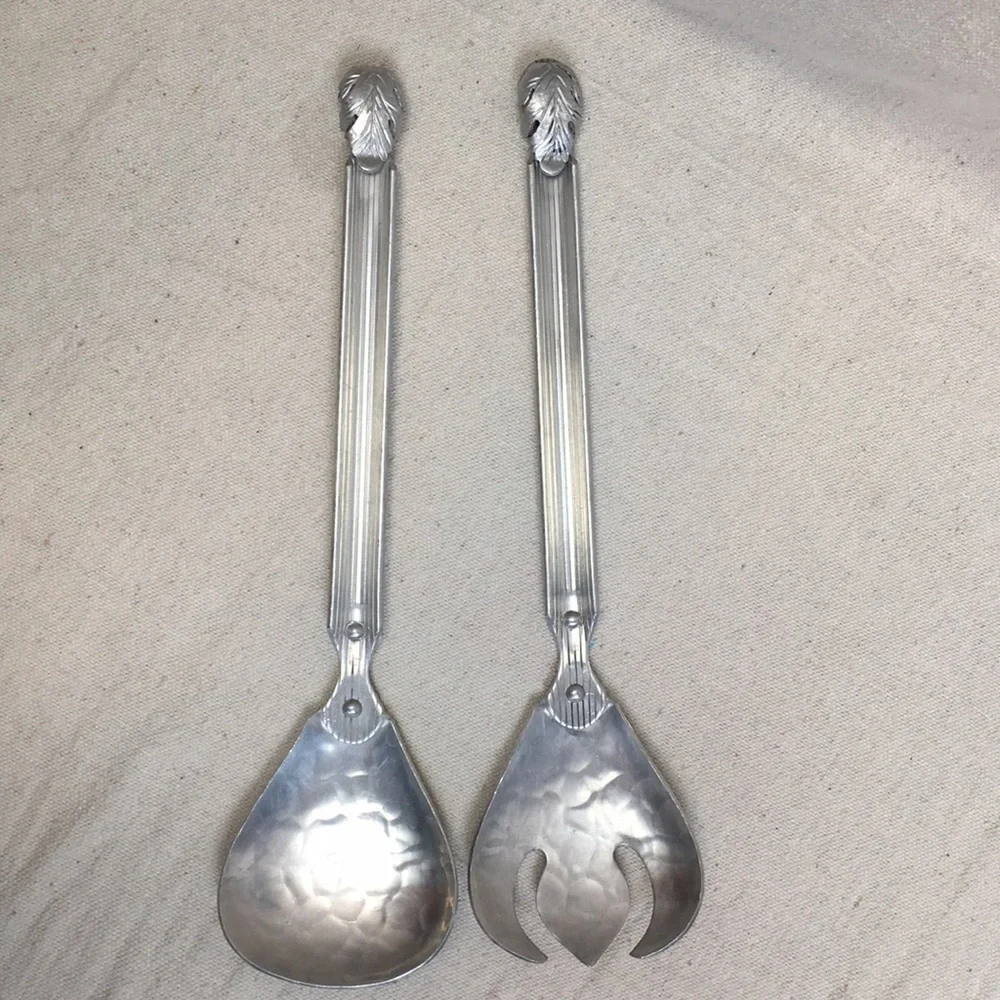 VTG Continental Silver co salad Serving set